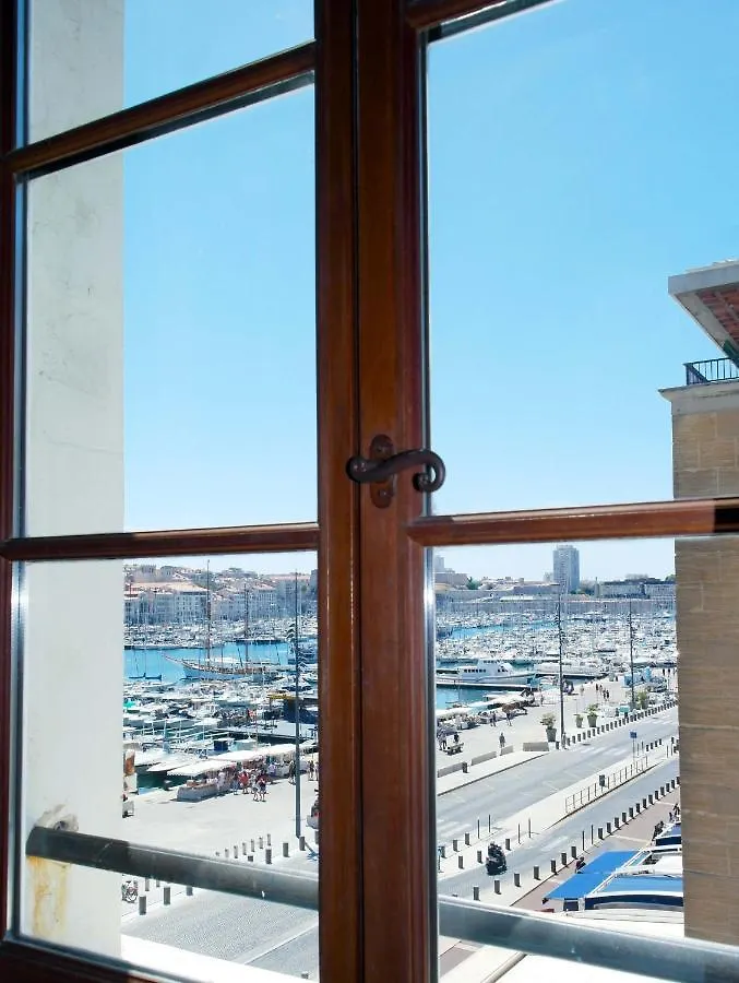 Hotel Belle-Vue Vieux-Port Marselha