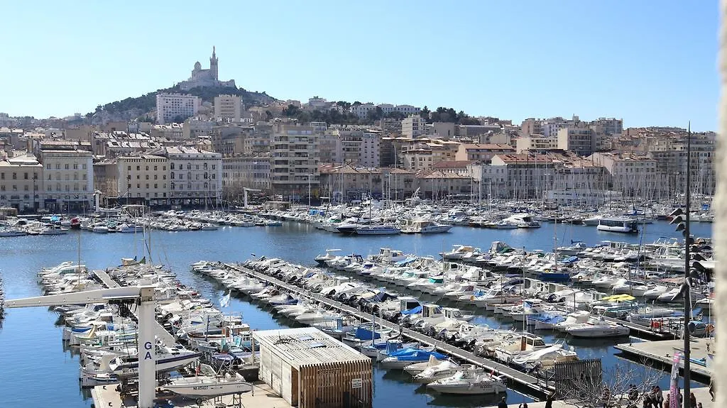 Hotel Belle-Vue Vieux-Port Marselha